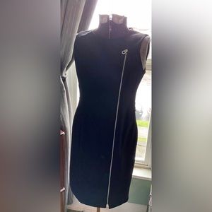 Calvin Klein black sleeveless dress Sz 6